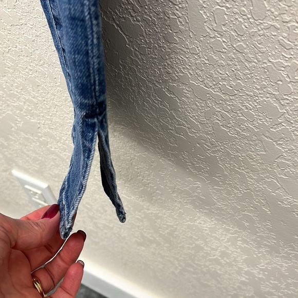 AG Anthropologie Stevie High Rise Skinny Ankle Jeans 25 - Picture 9 of 14